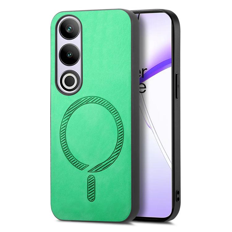 Solid Color Retro Magsafe PU Back Cover Phone Case, Compatible with OnePlus Nord CE4 / Ace 3V