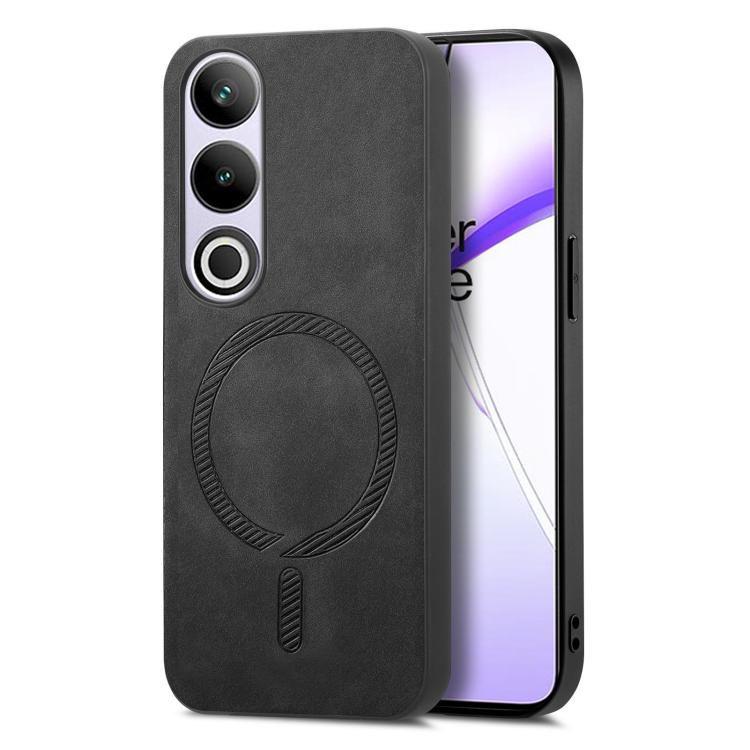 Solid Color Retro Magsafe PU Back Cover Phone Case, Compatible with OnePlus Nord CE4 / Ace 3V