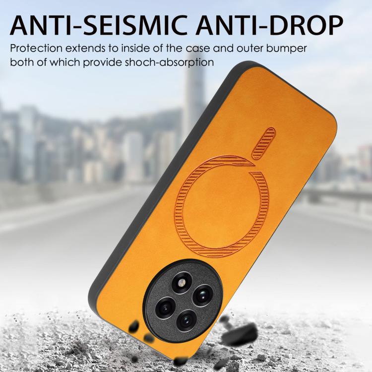 Solid Color Retro Magsafe PU Back Cover Phone Case, Compatible with OnePlus Nord CE4 / Ace 3V