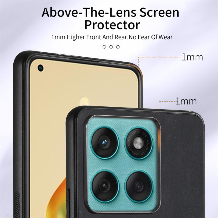 Retro Skin-feel Ring Card Wallet Phone Case