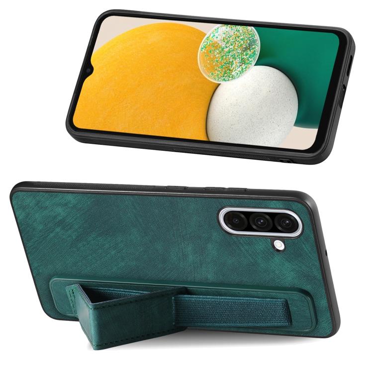 Retro Wristband Holder Leather Back Phone Case, Compatible with Samsung Galaxy A56 5G