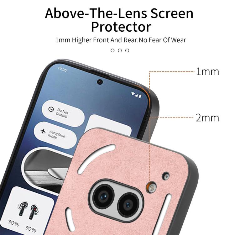 Retro Magsafe Magnetic PU Back Cover Phone Case, Compatible with Nothing CMF Phone 1