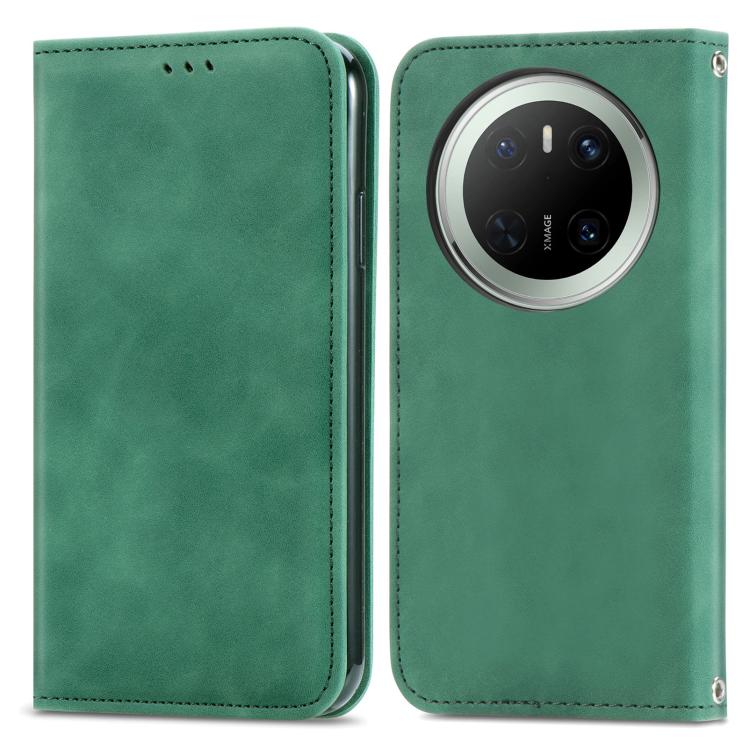 Retro Skin Feel Magnetic Flip Leather Phone Case, Compatible with Huawei Mate 70