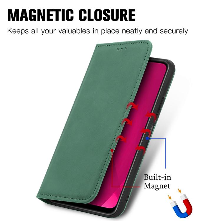 Retro Skin Feel Magnetic Flip Leather Phone Case, Compatible with Huawei Mate 70