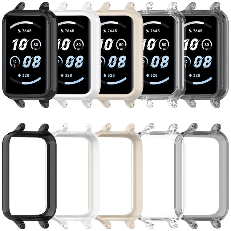 PC Ear Half Coverage Hollow Watch Protective Case, Compatible with Honor Band 10