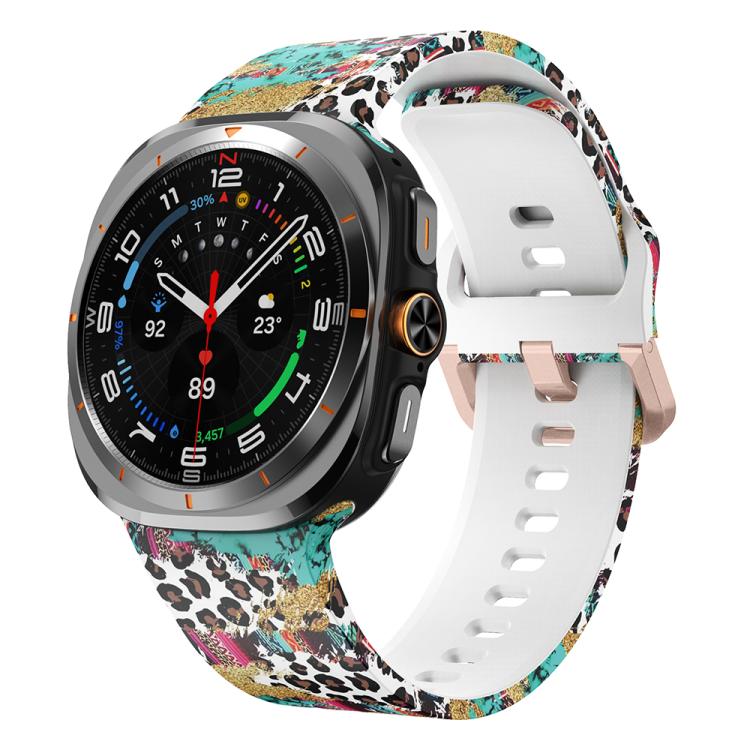 Printed Silicone Watch Band