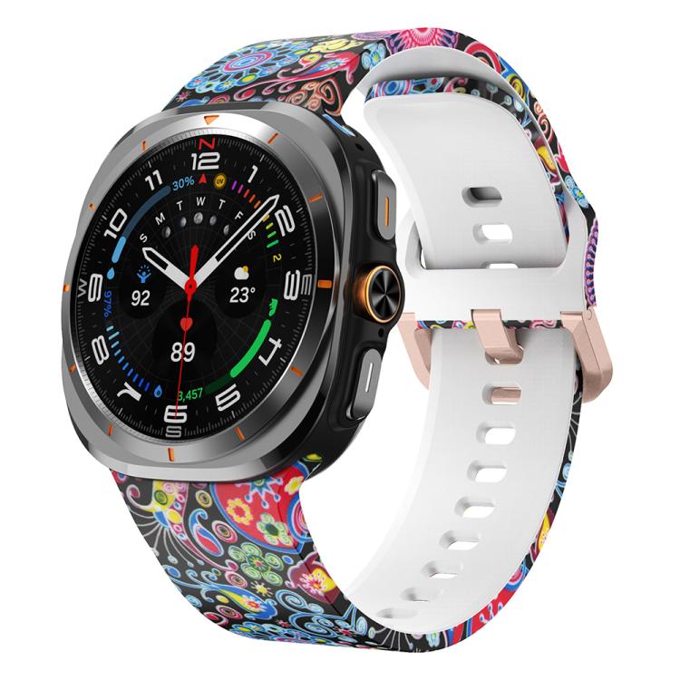 Printed Silicone Watch Band