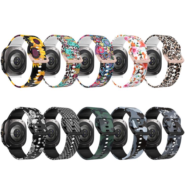 Printed Silicone Watch Band