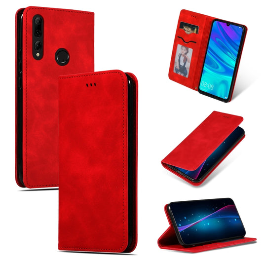 Retro Skin Feel Business Magnetic Horizontal Flip Leather Case for Huawei P Smart 2019 & P Smart Plus 2019 & Mate 30 Lite