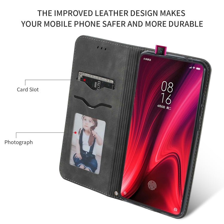 Retro Skin Feel Business Magnetic Horizontal Flip Leather Case for Redmi K20 & K20 Pro & Xiaomi 9T & Xiaomi 9T Pro