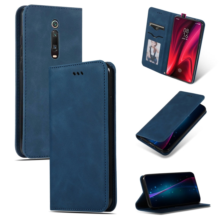 Retro Skin Feel Business Magnetic Horizontal Flip Leather Case for Redmi K20 & K20 Pro & Xiaomi 9T & Xiaomi 9T Pro
