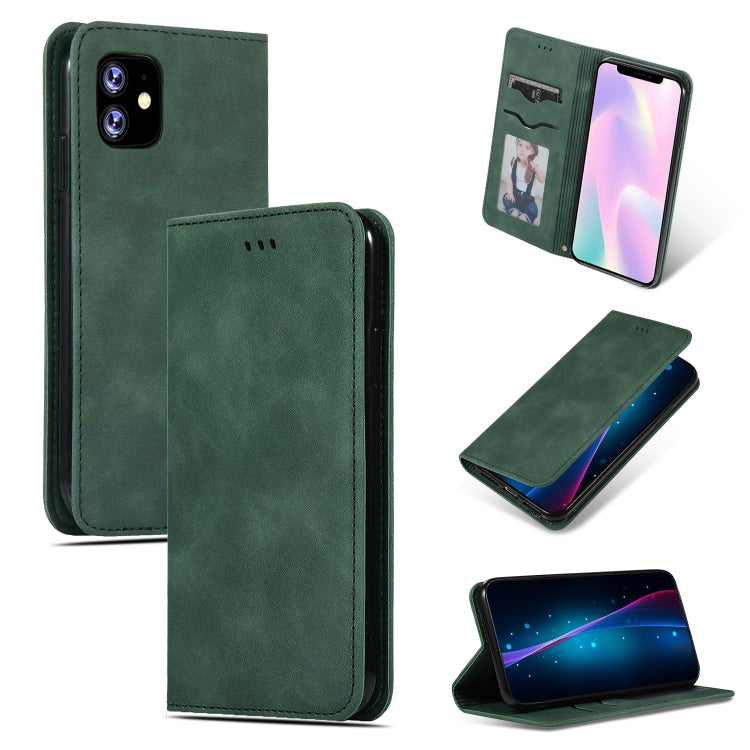 Retro Skin Feel Business Magnetic Horizontal Flip Leather Case for iPhone XIR 2019