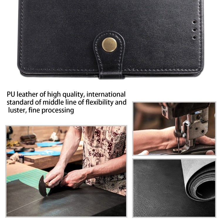 Retro Solid Color Leather Buckle Mobile Phone Protection Leather Case with Photo Frame & Card Slot & Wallet & Bracket Function for  iPhone XI Max(2019)