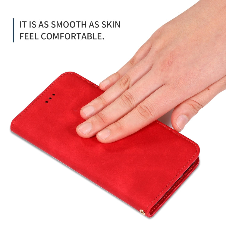Retro Skin Feel Business Magnetic Horizontal Flip Leather Case compatible with Xiaomi Redmi 7 / Redmi Y3