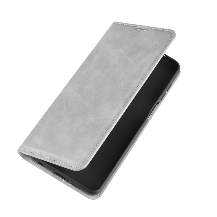 For Xiaomi Redmi Note 9 Pro Retro-skin Business Magnetic Suction Leather Case with Holder & Card Slots & Wallet
