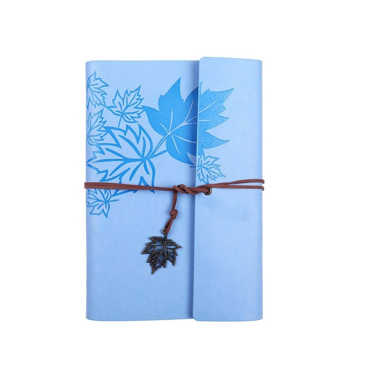 PU Maple Retro Straps Handbook Loose-leaf Notebook, A7