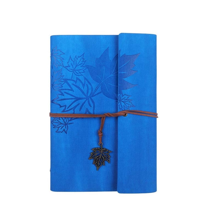 PU Maple Retro Straps Handbook Loose-leaf Notebook, A6