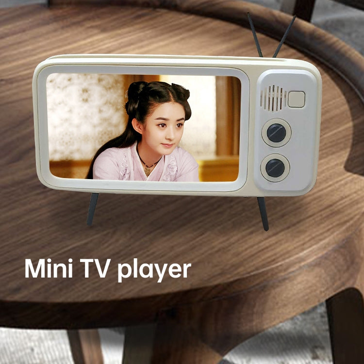 Retro Desktop Lazy Live TV Phone Holder compatible with 4.7~6.2 inch Display Mobile Phone, Only Holder