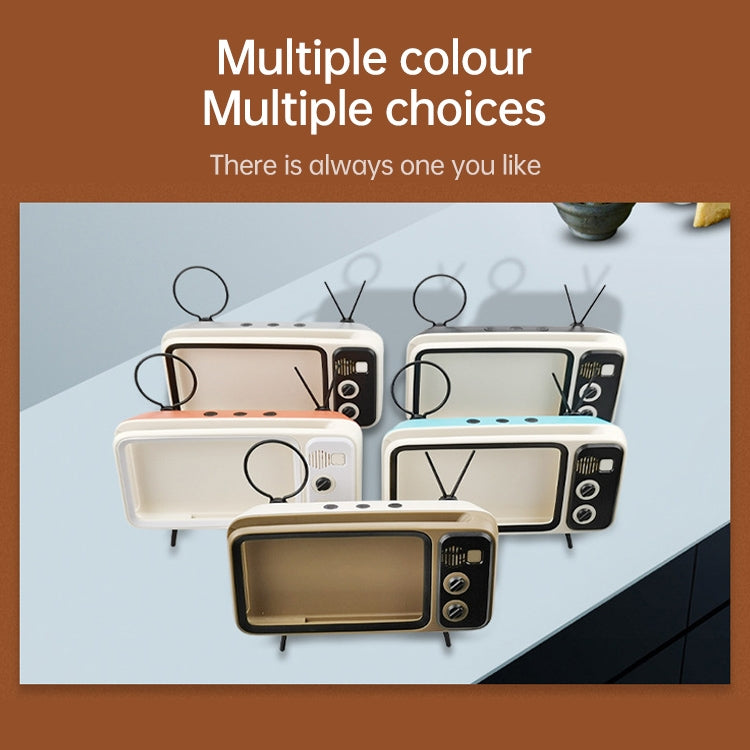 Retro Desktop Lazy Live TV Phone Holder compatible with 4.7~6.2 inch Display Mobile Phone, Only Holder