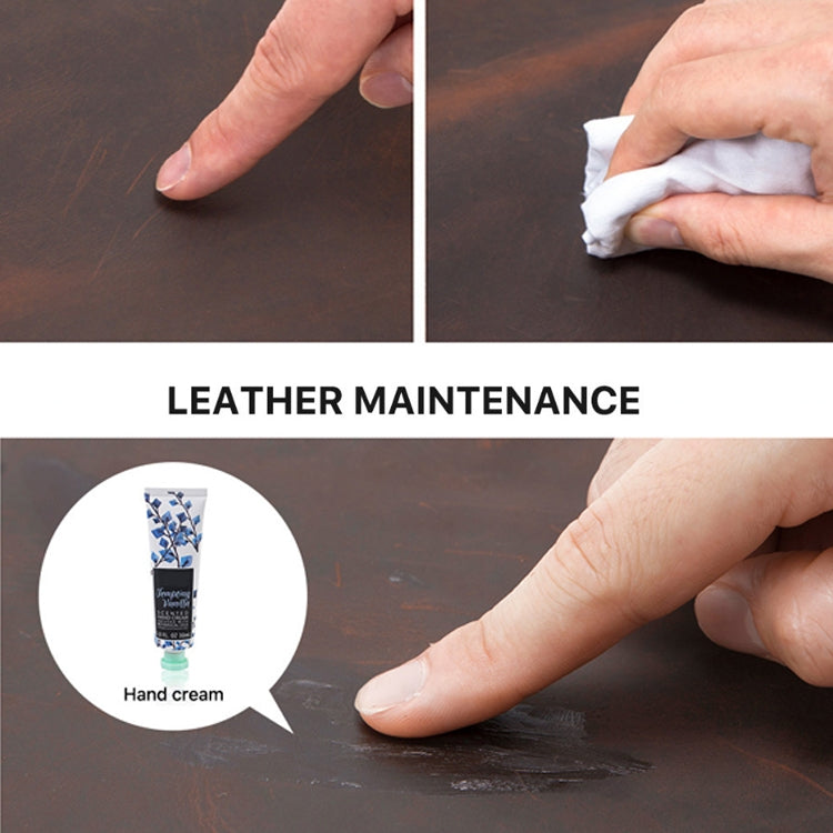 CONTACTS FAMILY CF1117 Retro Crazy Horse Texture Leather Watch Box Round Buckle Storage Box,Capacity: Can Hold 3 Watches, CF1117