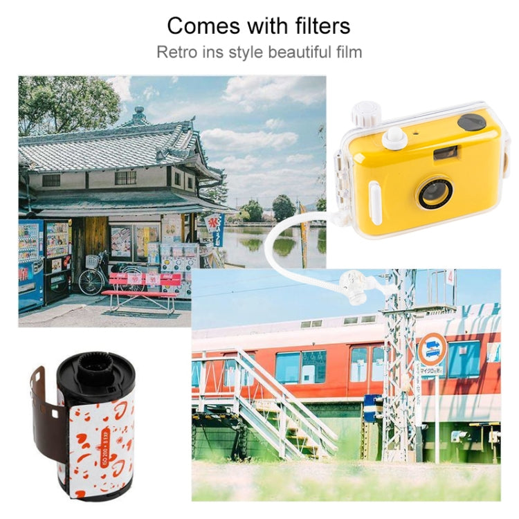 Cute Retro Film Waterproof Shockproof Camera With Disposable Film