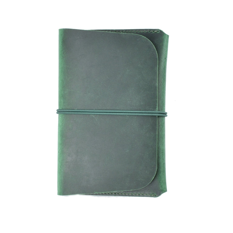 Crazy Horse Skin Passport Bag Document Holder Retro Boarding Pass Wallet Card Holder