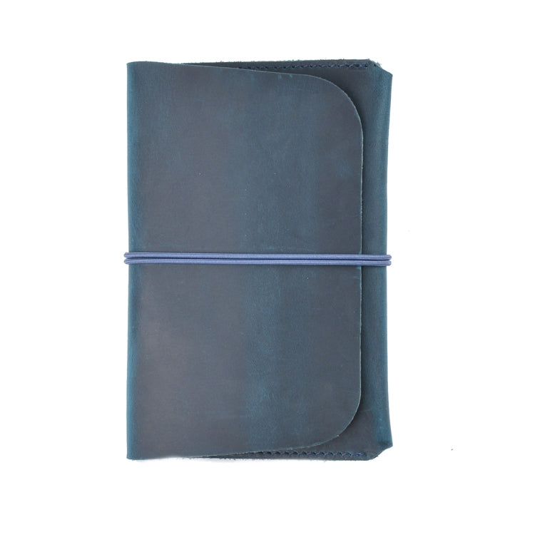 Crazy Horse Skin Passport Bag Document Holder Retro Boarding Pass Wallet Card Holder