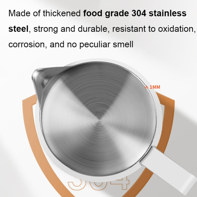 304 Stainless Steel Coffee Pot with Scale, Spec:, 350ml (Retro Crane Mouth)