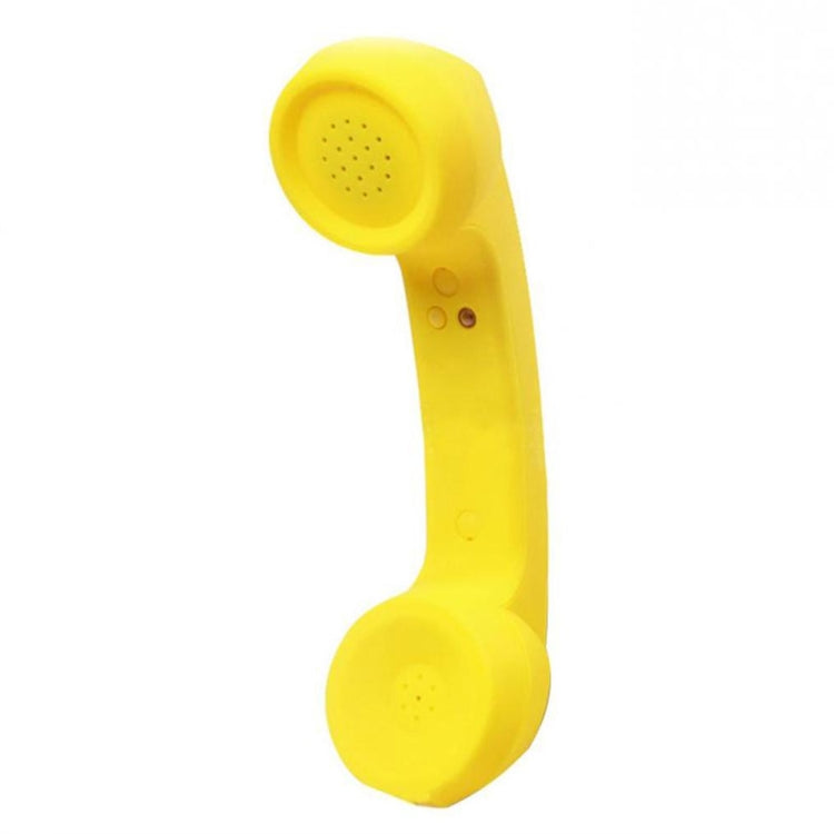 Bluetooth Wireless Connection Retro Microphone External Mobile Phone Handset, Bluetooth Yellow