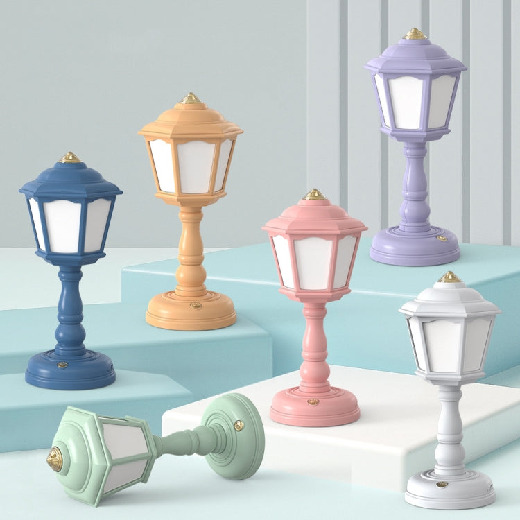 GIVELONG Retro Table Lamp USB Charging Small Night Light, Style:, 320-1 Red