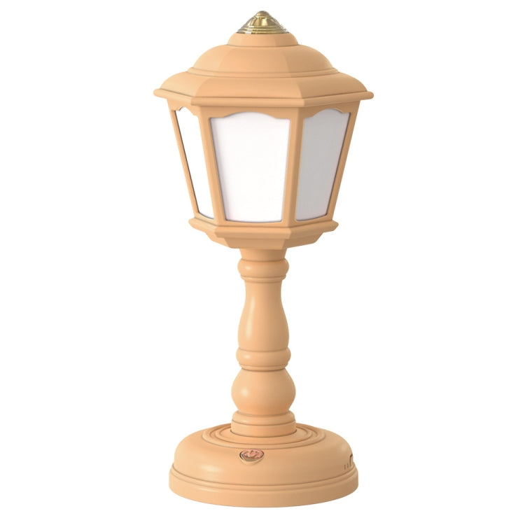 GIVELONG Retro Table Lamp USB Charging Small Night Light, Style:, 320-2 Yellow