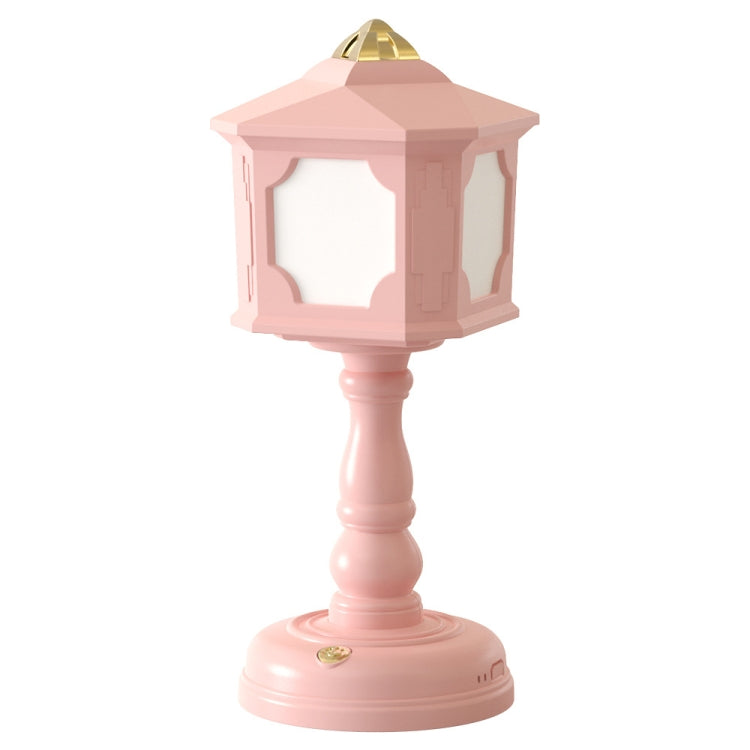 GIVELONG Retro Table Lamp USB Charging Small Night Light, Style:, 321-1 Red