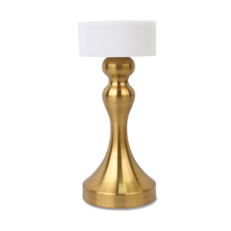 Retro Bar USB Rechargeable Metal Touch Desk Lamp, Gold
