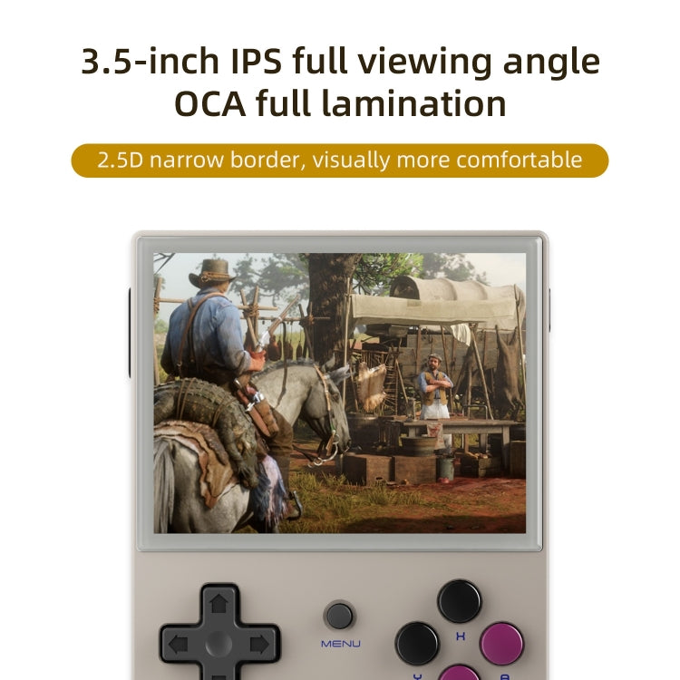 ANBERNIC RG35XX 3.5-inch Retro Handheld Game Console Open Source Game Player, 64G+128G 13000+ Games
