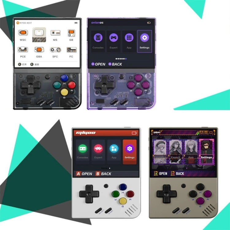Miyoo Mini Plus 3.5 Inch IPS Screen Retro Handheld Game Console, NO Card 0 Games