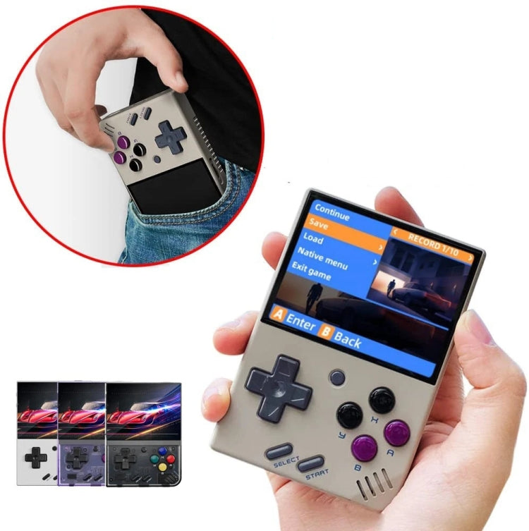 Miyoo Mini Plus 3.5 Inch IPS Screen Retro Handheld Game Console, NO Card 0 Games