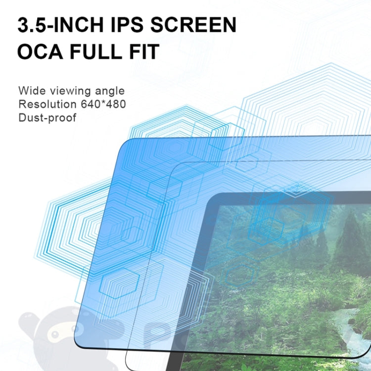 POWKIDDY RGB20S 3.5-Inch IPS Screen Retro Open Source Handheld Game Console, 16GB+64GB 15,000 Games