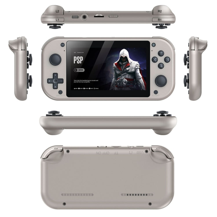 HD 4.3 inch High Brush Display Screen Retro PSP Remote Sensing Home Game Console, M17 64GB