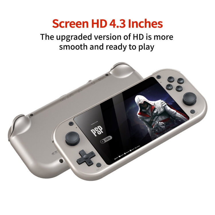HD 4.3 inch High Brush Display Screen Retro PSP Remote Sensing Home Game Console, M17 128GB