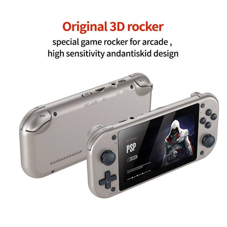 HD 4.3 inch High Brush Display Screen Retro PSP Remote Sensing Home Game Console, M17 128GB