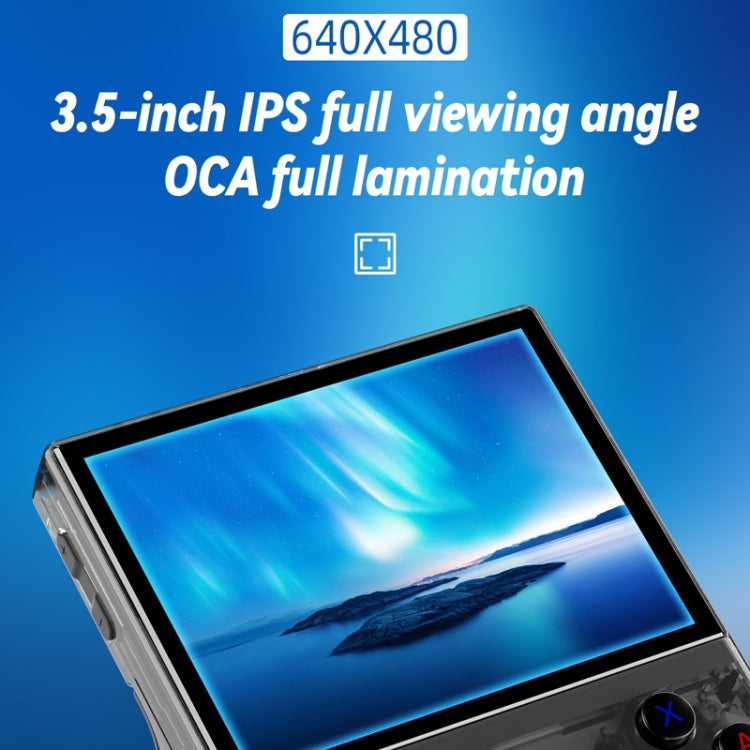 ANBERNIC RG35XX PLUS Handheld Game Console 3.5-Inch IPS Screen Support HDMI TV, 64GB