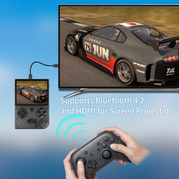 ANBERNIC RG35XX PLUS Handheld Game Console 3.5-Inch IPS Screen Support HDMI TV, 64GB