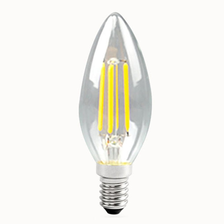 C35 Constant Current Flicker-free LED Highlight Retro Chandelier Lights, Sharp Bulbs E14-4W