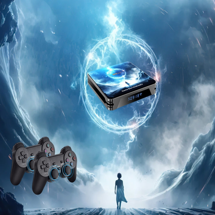 W8PRO 64G Dual System HD Wireless Joystick Retro Gaming Console With 36000+ Games, AU Plug