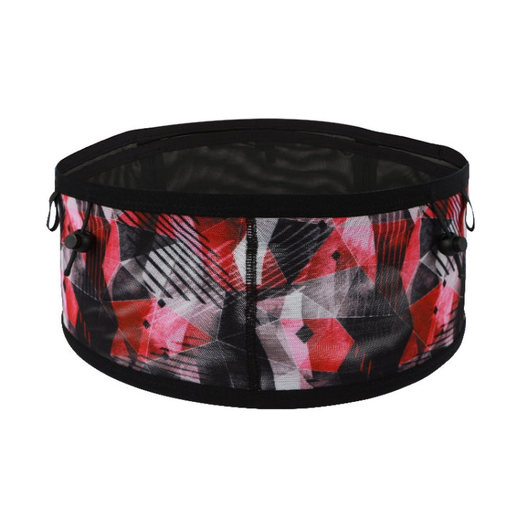 Close-fitting Sports Waist Bag Lightweight Marathon Running Belt, L