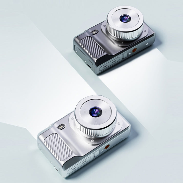 1080P HD Student Retro Digital Card Camera, White+32G