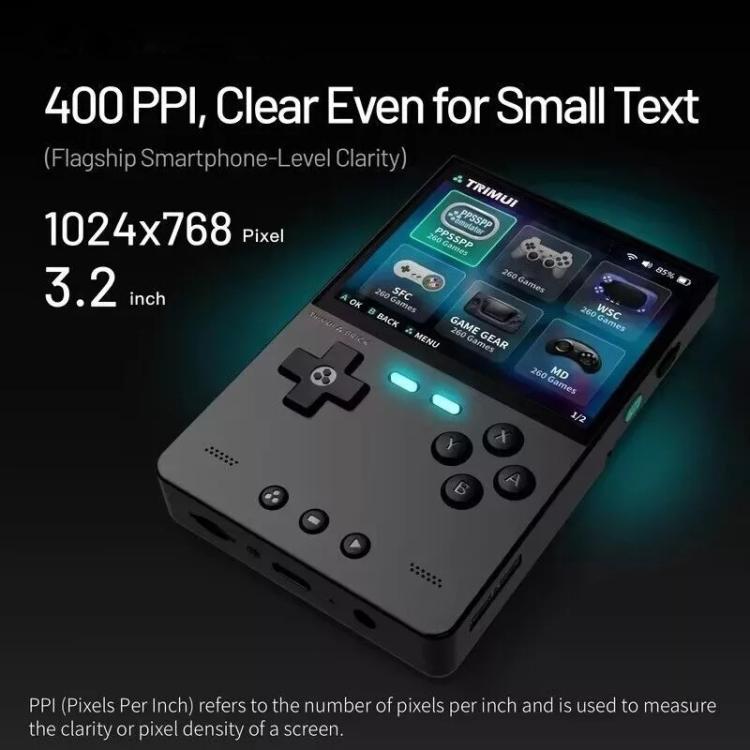 TRIMUI BRICK Open Source Pocket Console Portable Wireless Bluetooth HD Retro Arcade