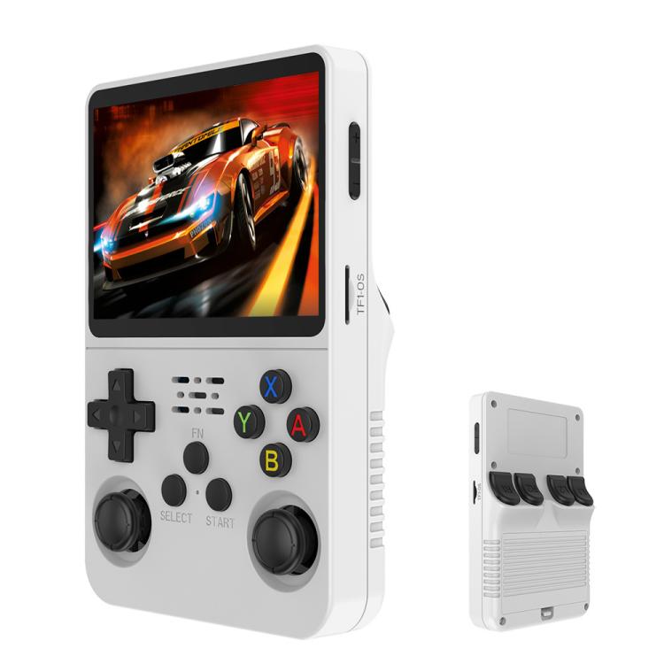 R36S Retro Handheld Game Console Linux System 3.5-Inch Screen Single TF Card Version, 128G
