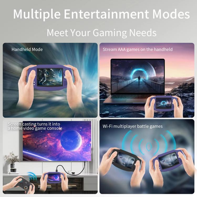 ANBERNIC RG 34XX Handheld Game Console Classic Retro Wireless WIFI Video Gaming Player, Standard + 64G