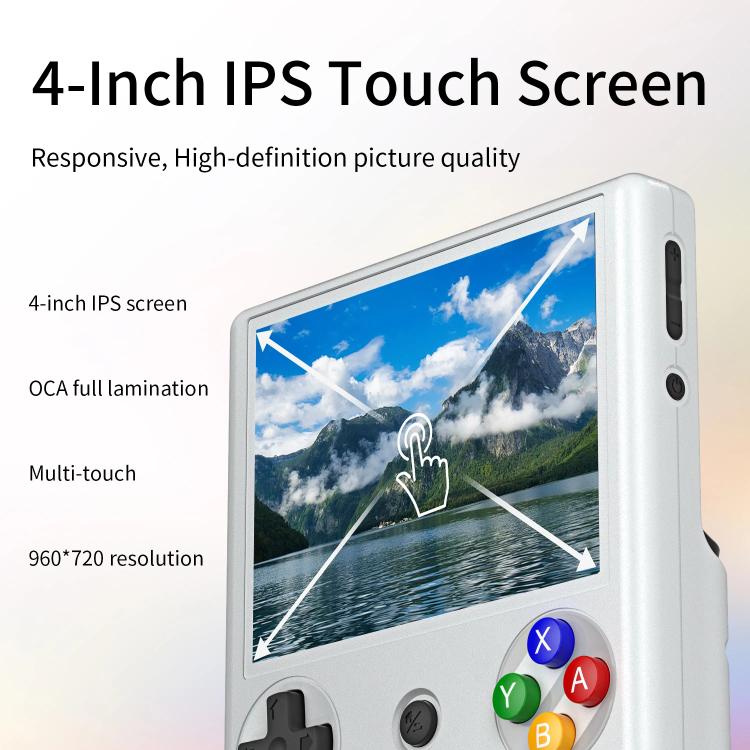 ANBERNIC RG406V 4 inch IPS Multi-Touch Portable Retro Gaming Console, 256G